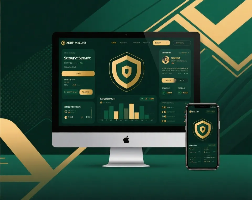 网页版登录与设备访问示意图
